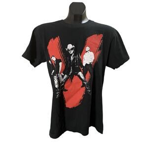 U2 Vertigo 2005 Tour T-Shirt – Small American Apparel Black Graphic Tee